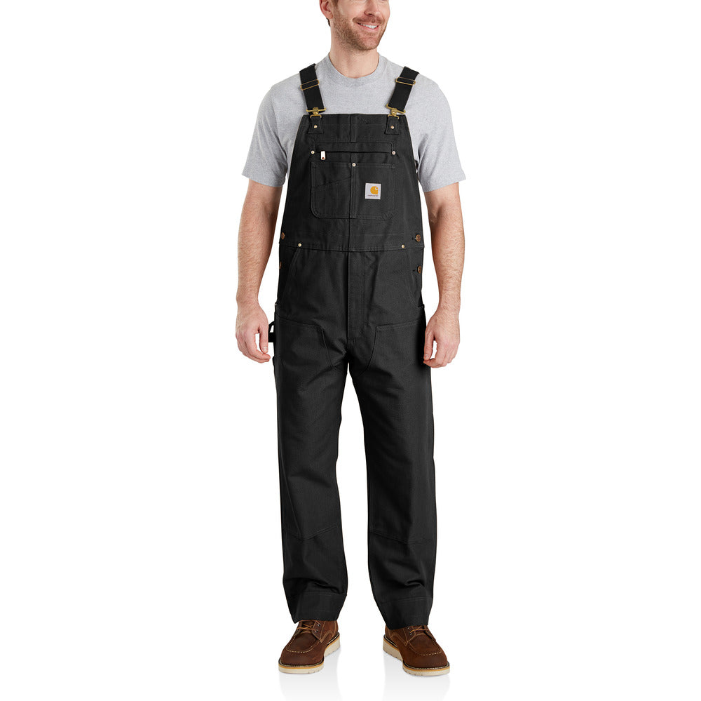 Carhartt Relaxed Fit Duck Bib Overall - Black