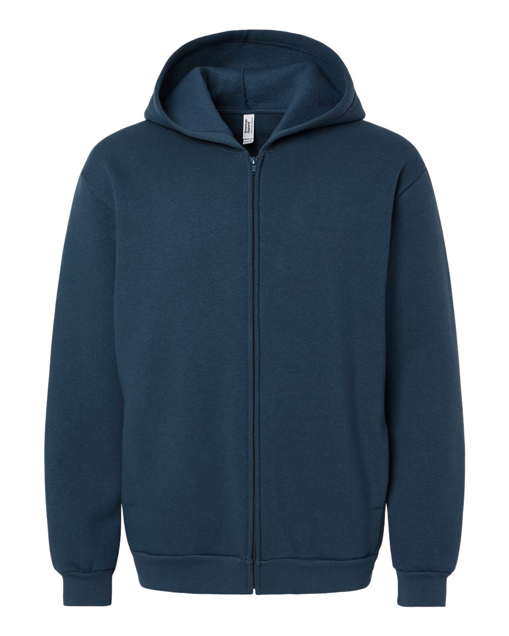 American Apparel - ReFlex Fleece Full-Zip Hoodie Sweatshirt - Sea Blue