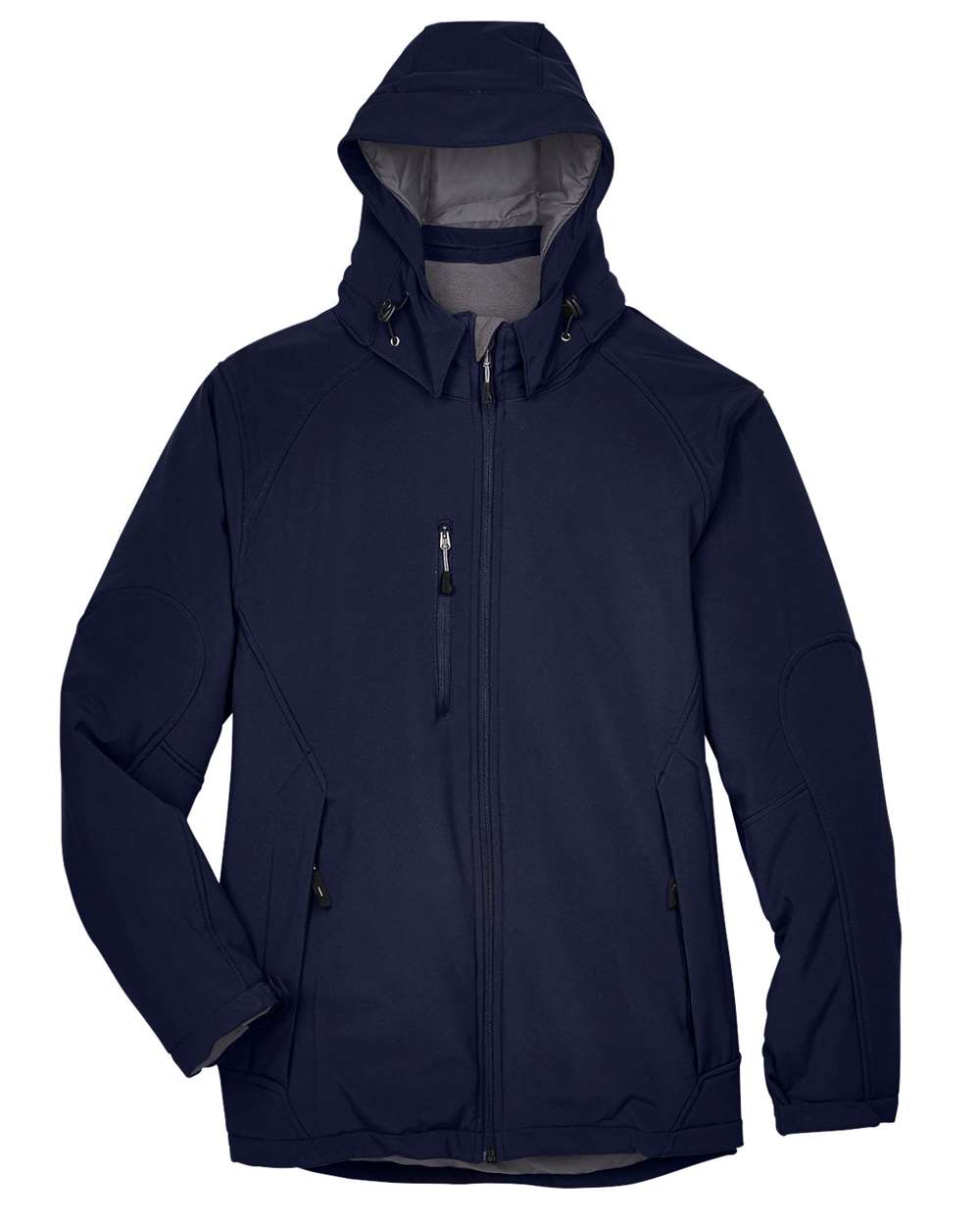 North End - Glacier Insulated Three-Layer Softshell with Detachable Hood - Classic Navy