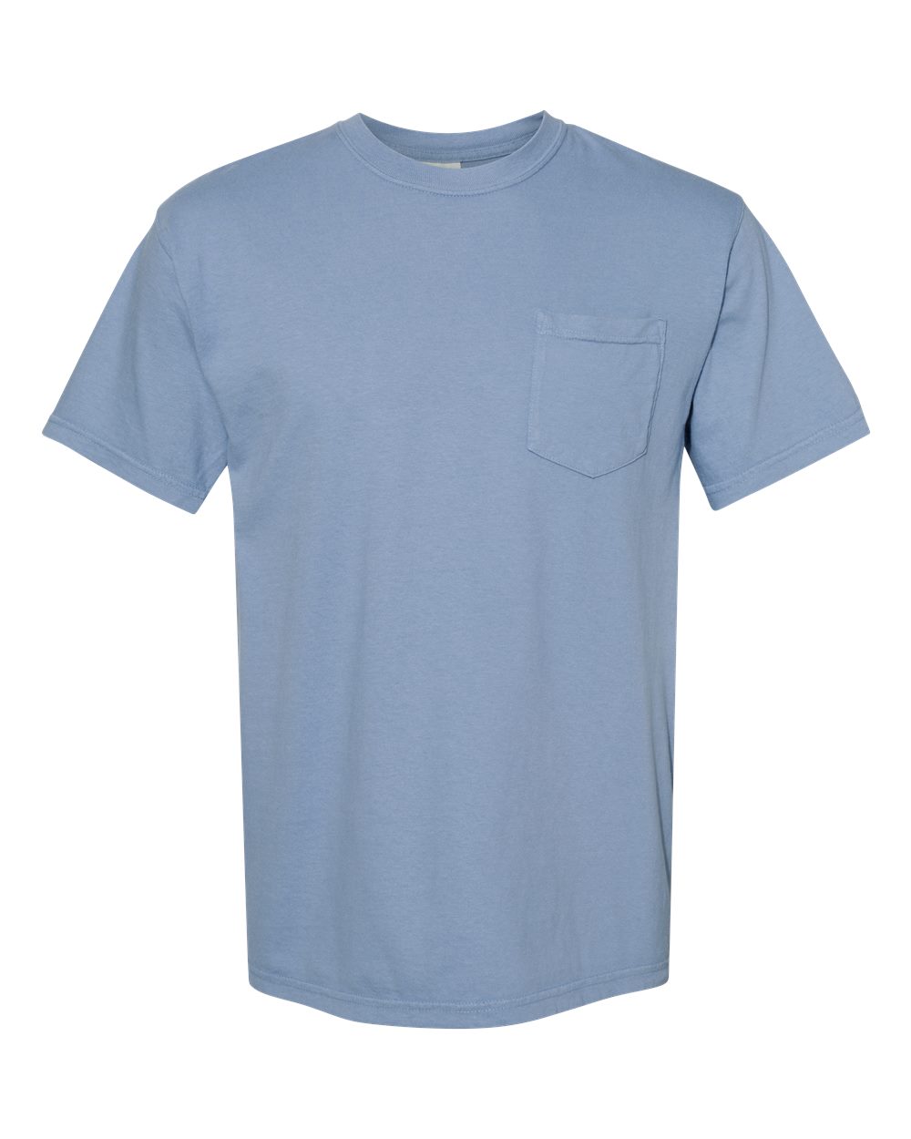 Comfort Colors - Garment-Dyed Heavyweight Pocket T-Shirt - Washed Denim
