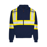 TH3 - Traffic Hoodie w/ Detachable Hood, 4″ Refl. Tape