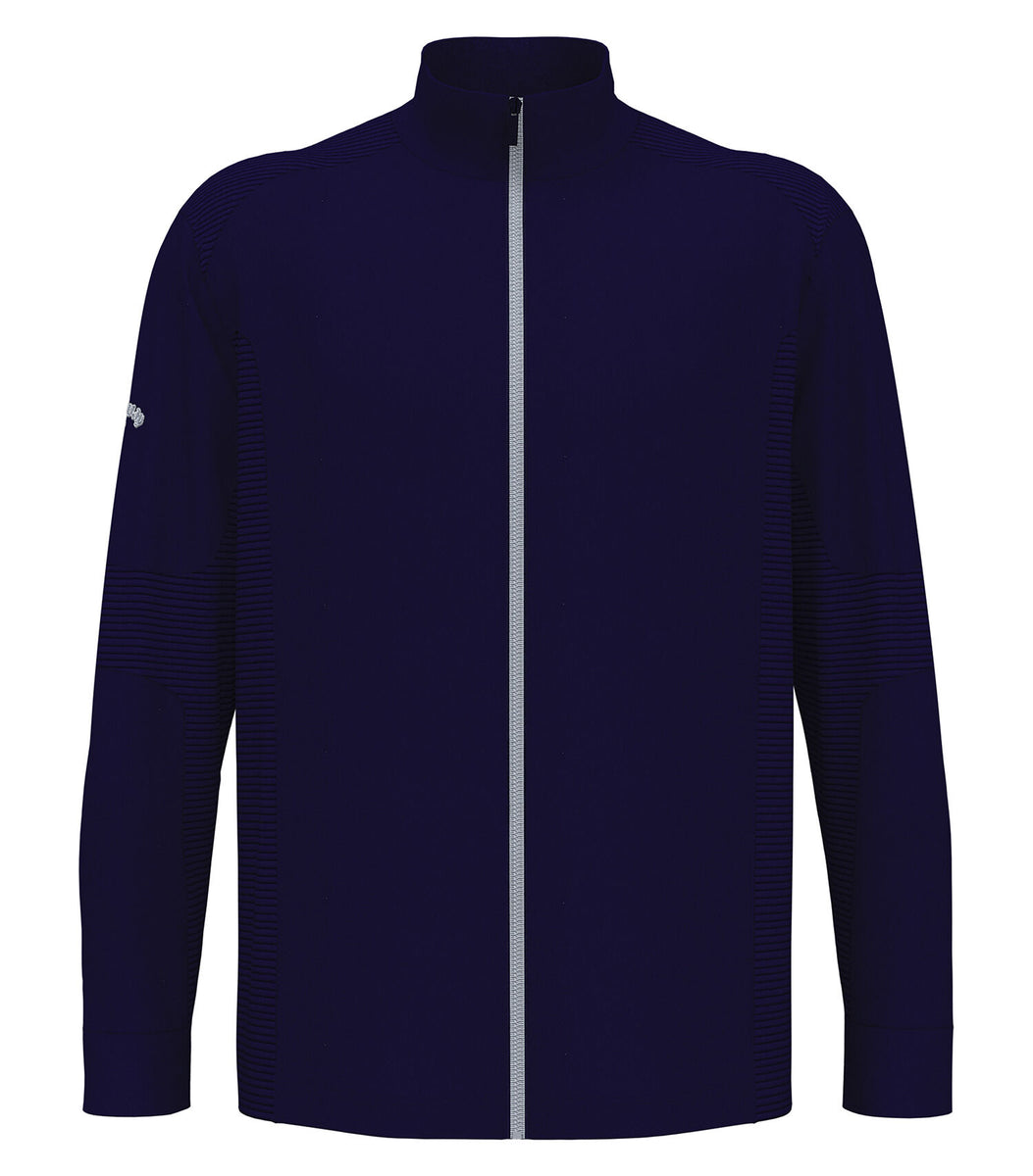 Pull Veste Callaway Opti-Dri 1/4 Zip Homme L Bleu Marine