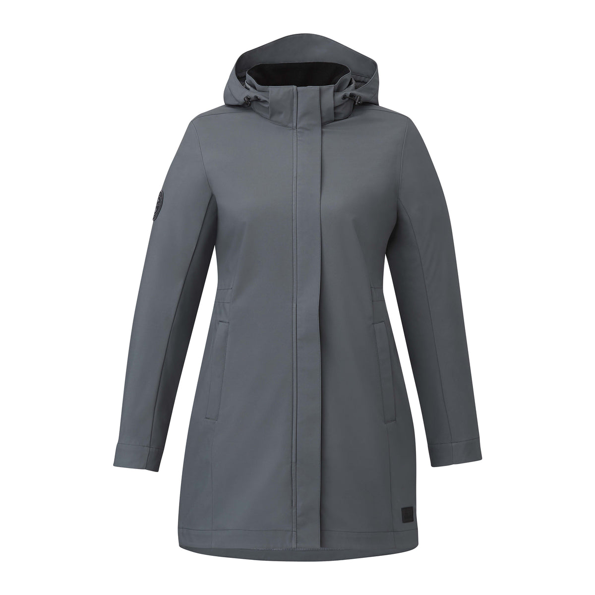 Roots - Women’s Napanee Eco Softshell Jacket - Charcoal