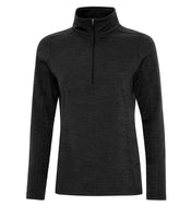 ATC™ Dynamic Heather Fleece 1/2 Zip Ladies' Sweatshirt