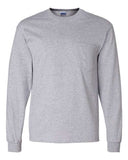 Gildan - Ultra Cotton® Long Sleeve Pocket T-Shirt