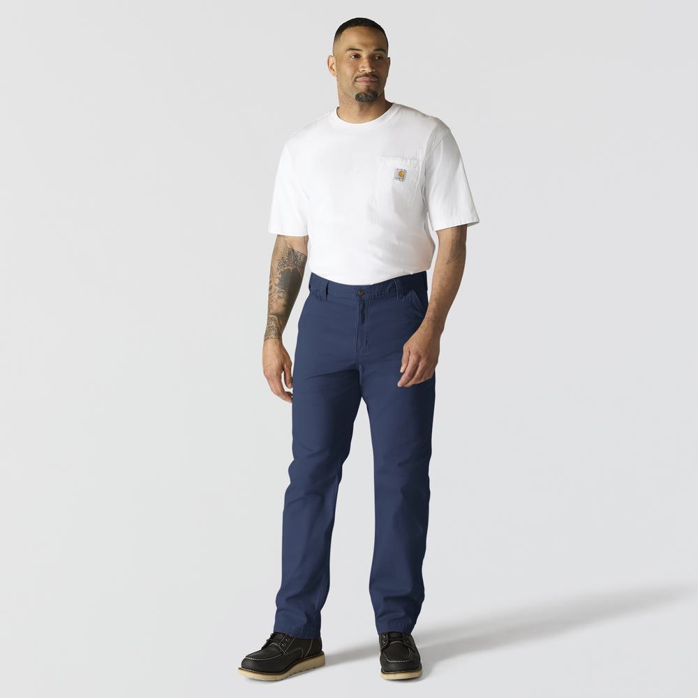 Carhartt Rugged Flex® Relaxed Fit Canvas Pant - Navy