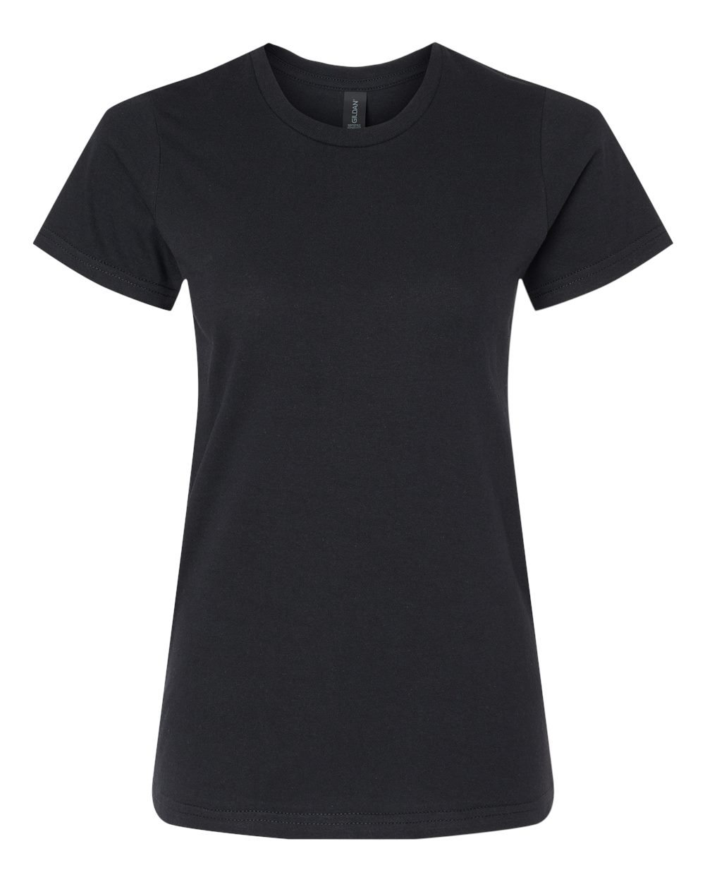 Gildan - Women’s Softstyle® Midweight T-Shirt - Pitch Black