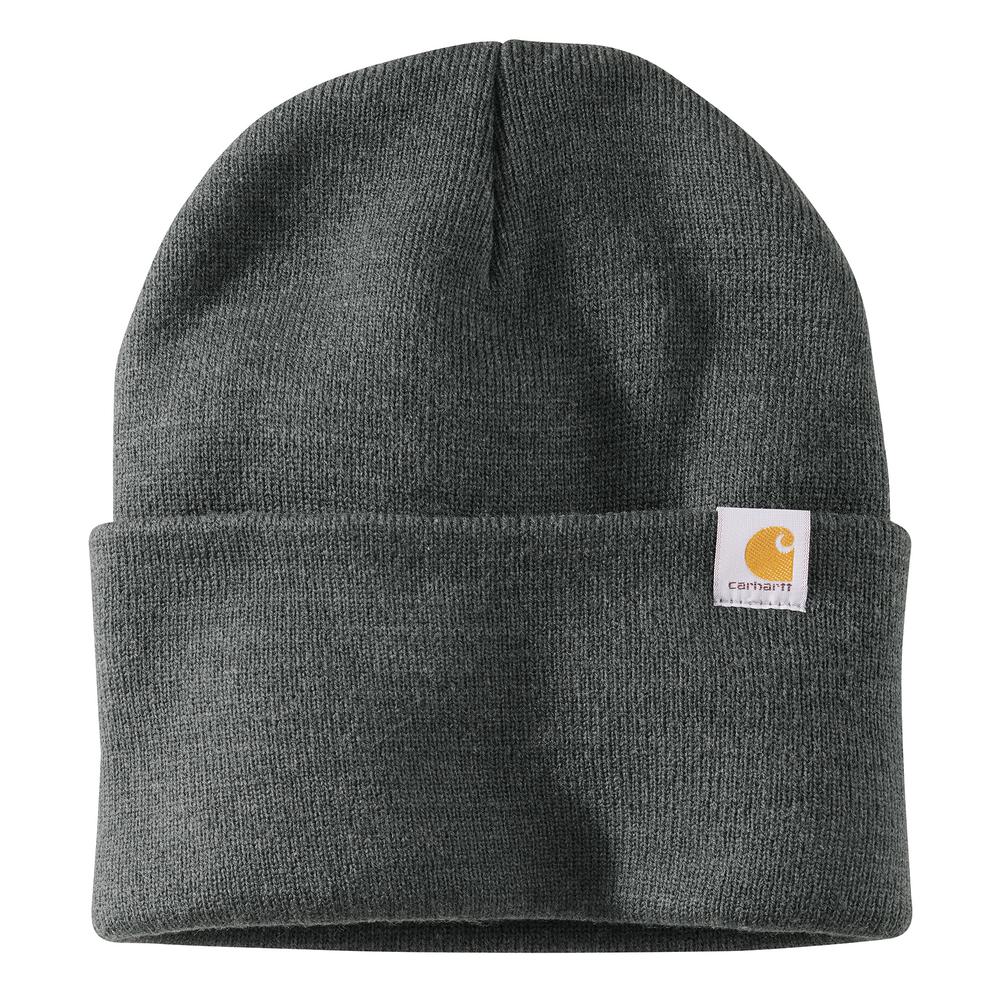 Carhartt Knit Cuffed Beanie - Coal Heather