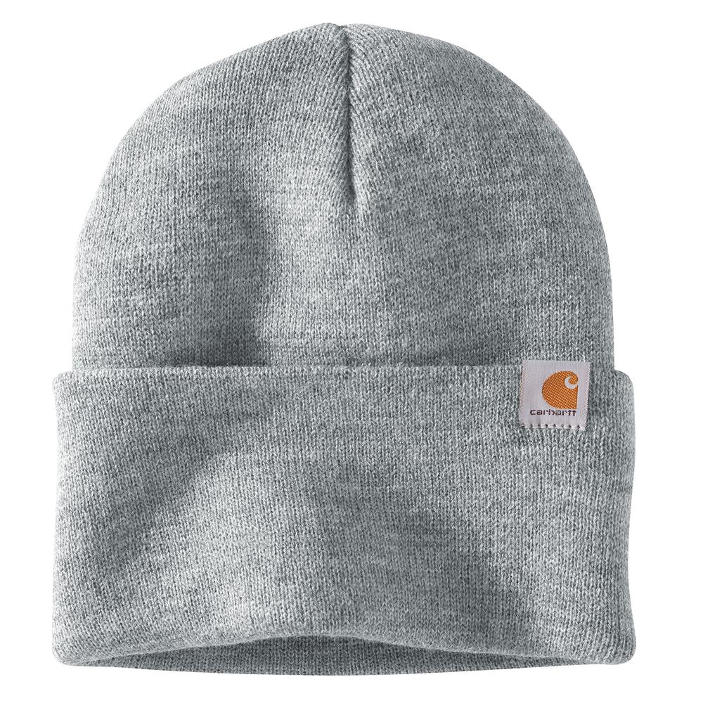 Carhartt Knit Cuffed Beanie - Heather Gray