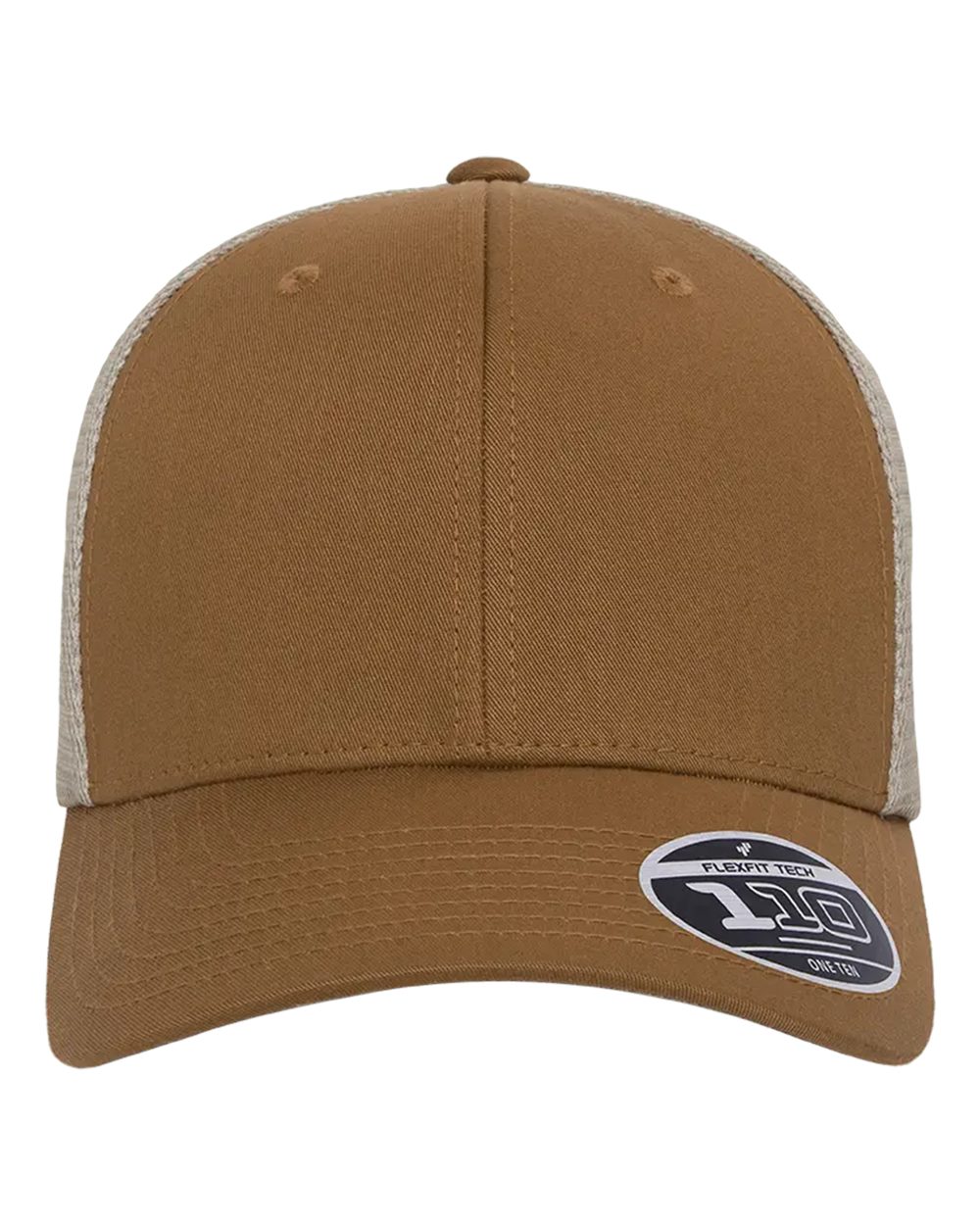 Flexfit - 110® Mesh-Back Cap - Caramel/ Khaki