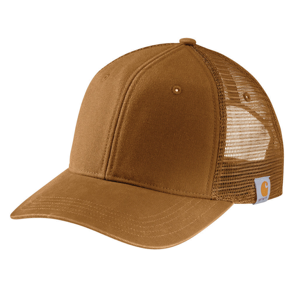 Carhartt Canvas Mesh Back Cap - Carhartt Brown