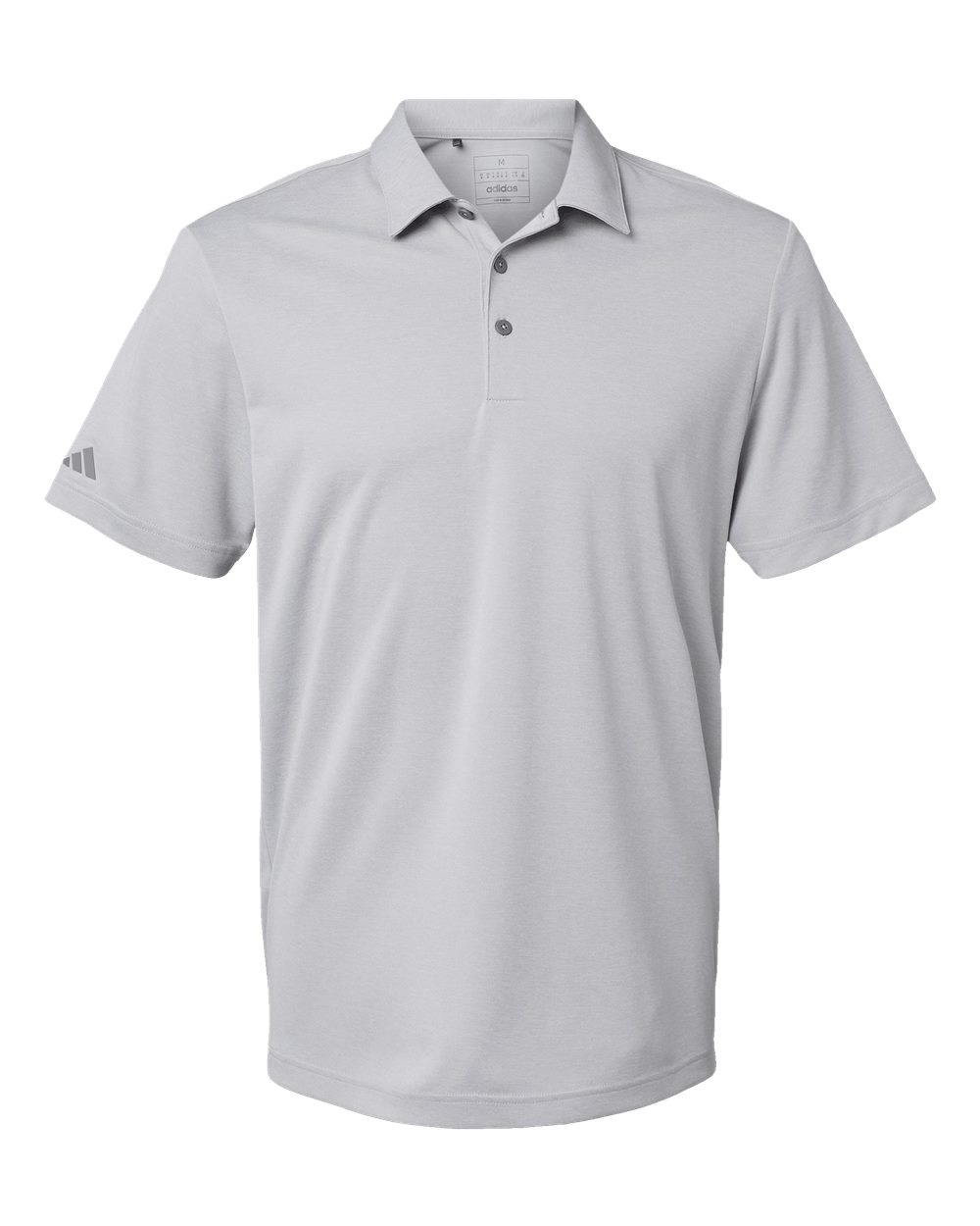 Adidas - Heathered Polo - Grey Two Melange