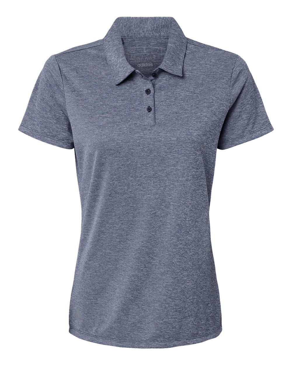 Adidas - Women's Heathered Polo - Collegiate Navy Melange