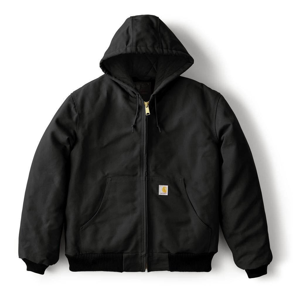 Carhartt Loose Fit Firm Duck Active Jacket - Black