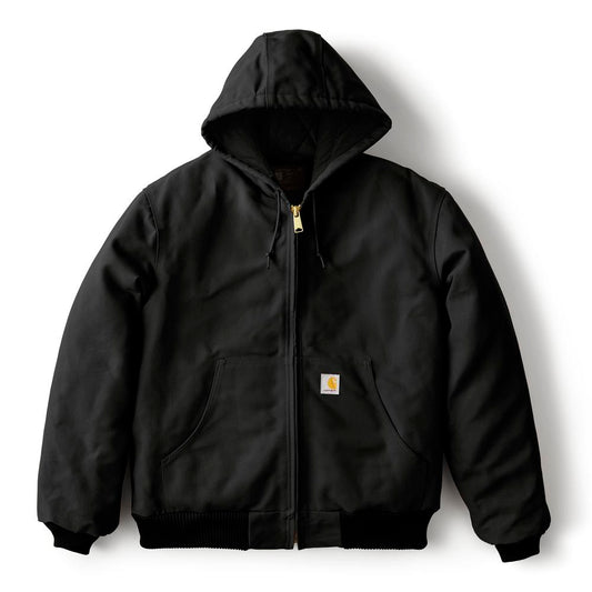 Carhartt Loose Fit Firm Duck Active Jacket - Black