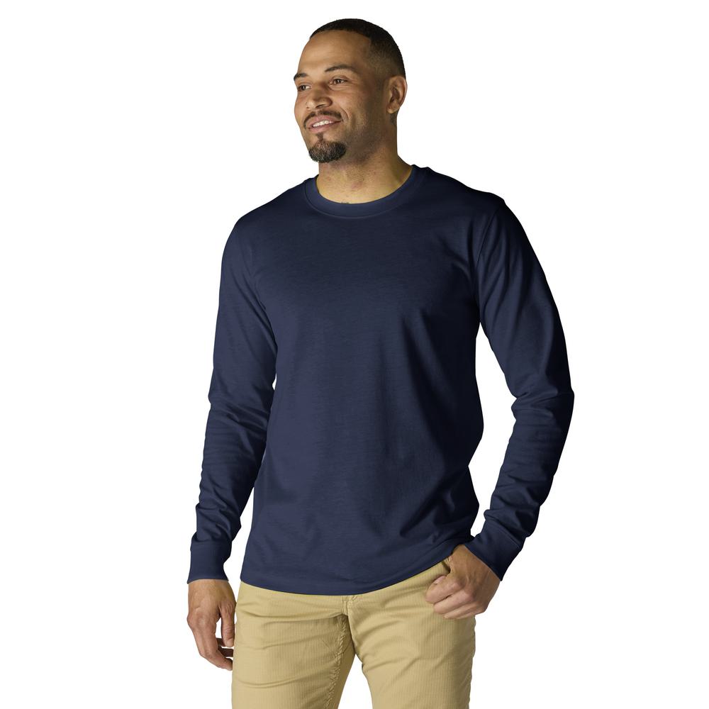 Carhartt Relaxed Fit Lightweight LS T-Shirt - Navy