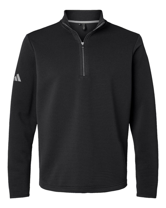 Adidas - Spacer Quarter-Zip Pullover - Black