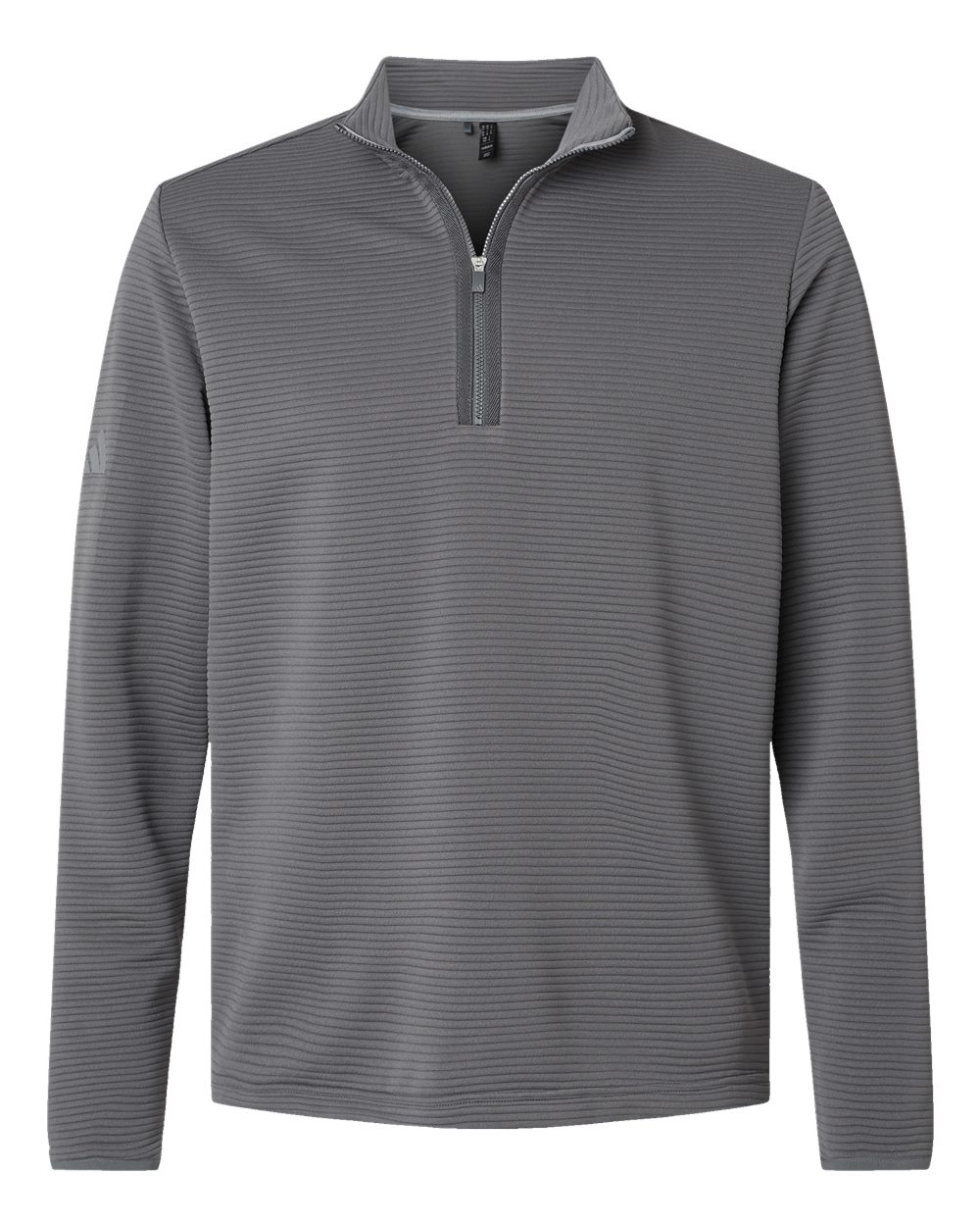 Adidas - Spacer Quarter-Zip Pullover - Grey Five