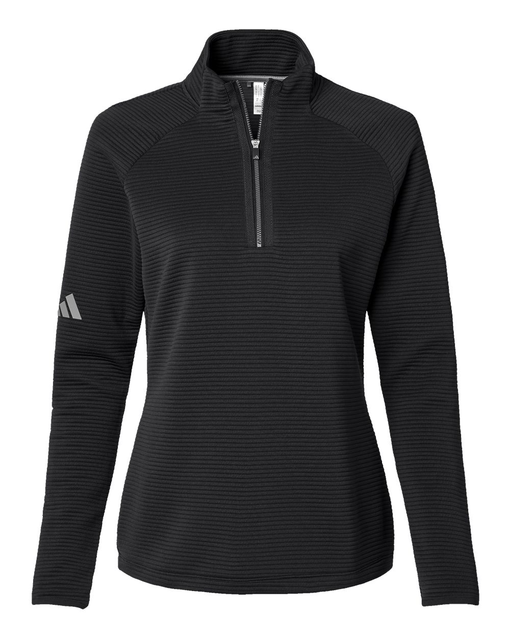 Adidas - Women's Spacer Quarter-Zip Pullover - Black