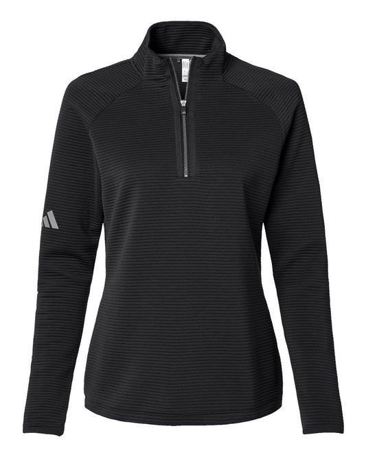 Adidas - Women's Spacer Quarter-Zip Pullover - Black