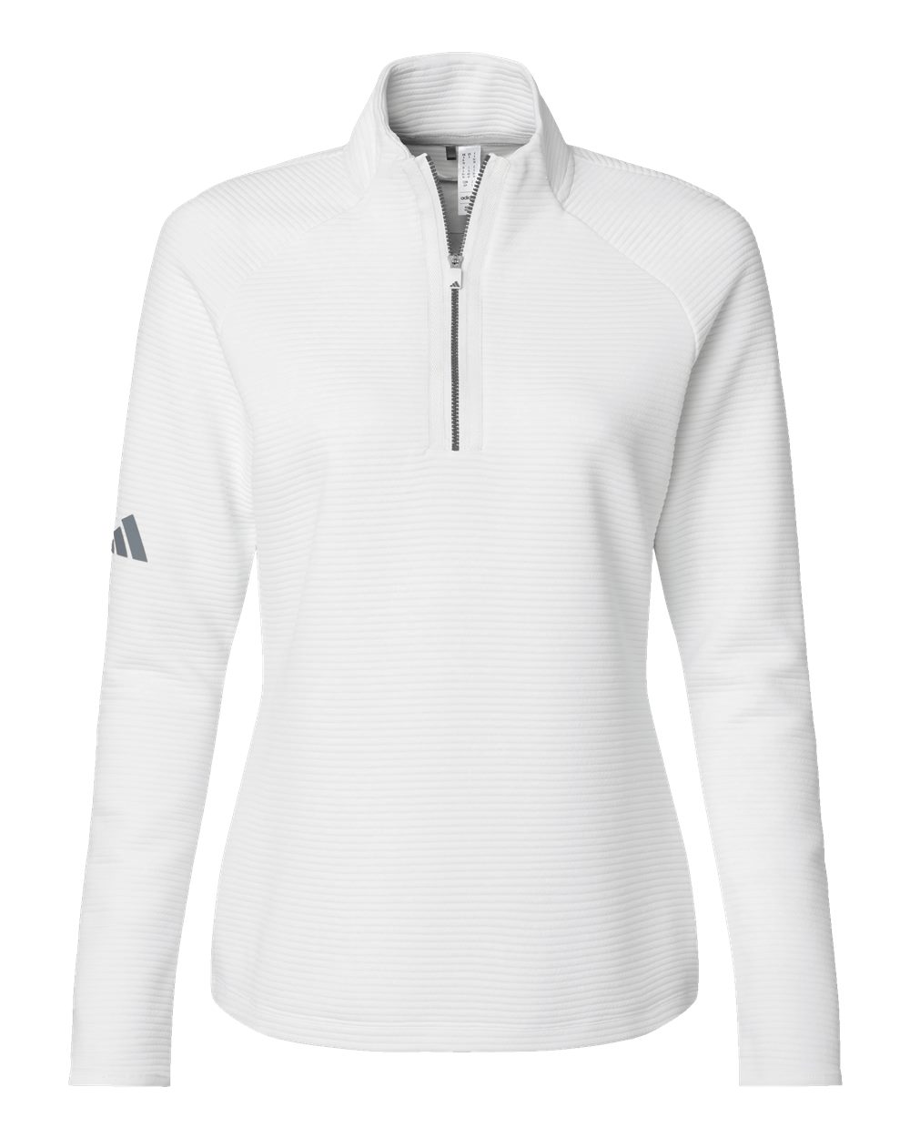 Adidas - Women's Spacer Quarter-Zip Pullover - Core White