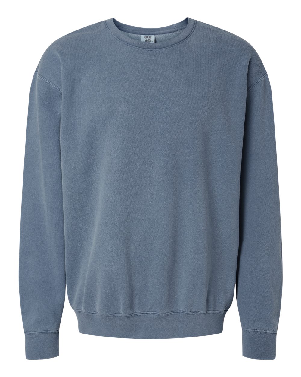 Comfort Colors - Garment-Dyed Lightweight Fleece Crewneck Sweatshirt - Blue Jean