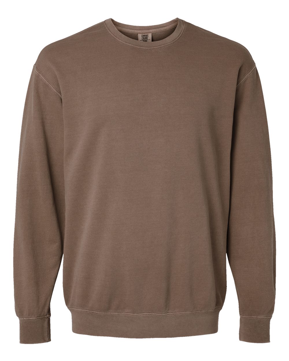 Comfort Colors - Garment-Dyed Lightweight Fleece Crewneck Sweatshirt - Espresso