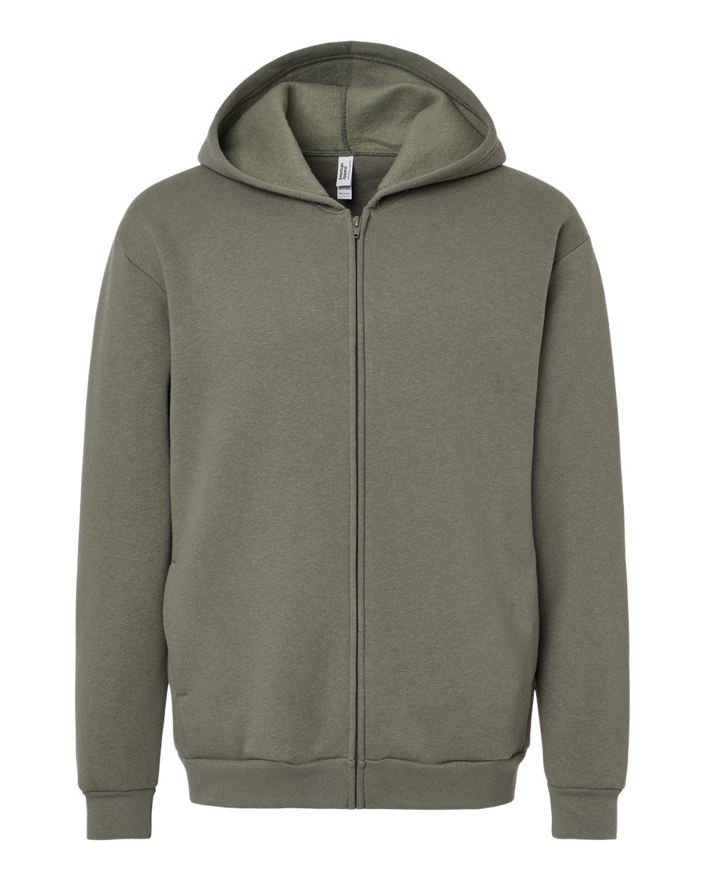 American Apparel - ReFlex Fleece Full-Zip Hoodie Sweatshirt - Lieutenant