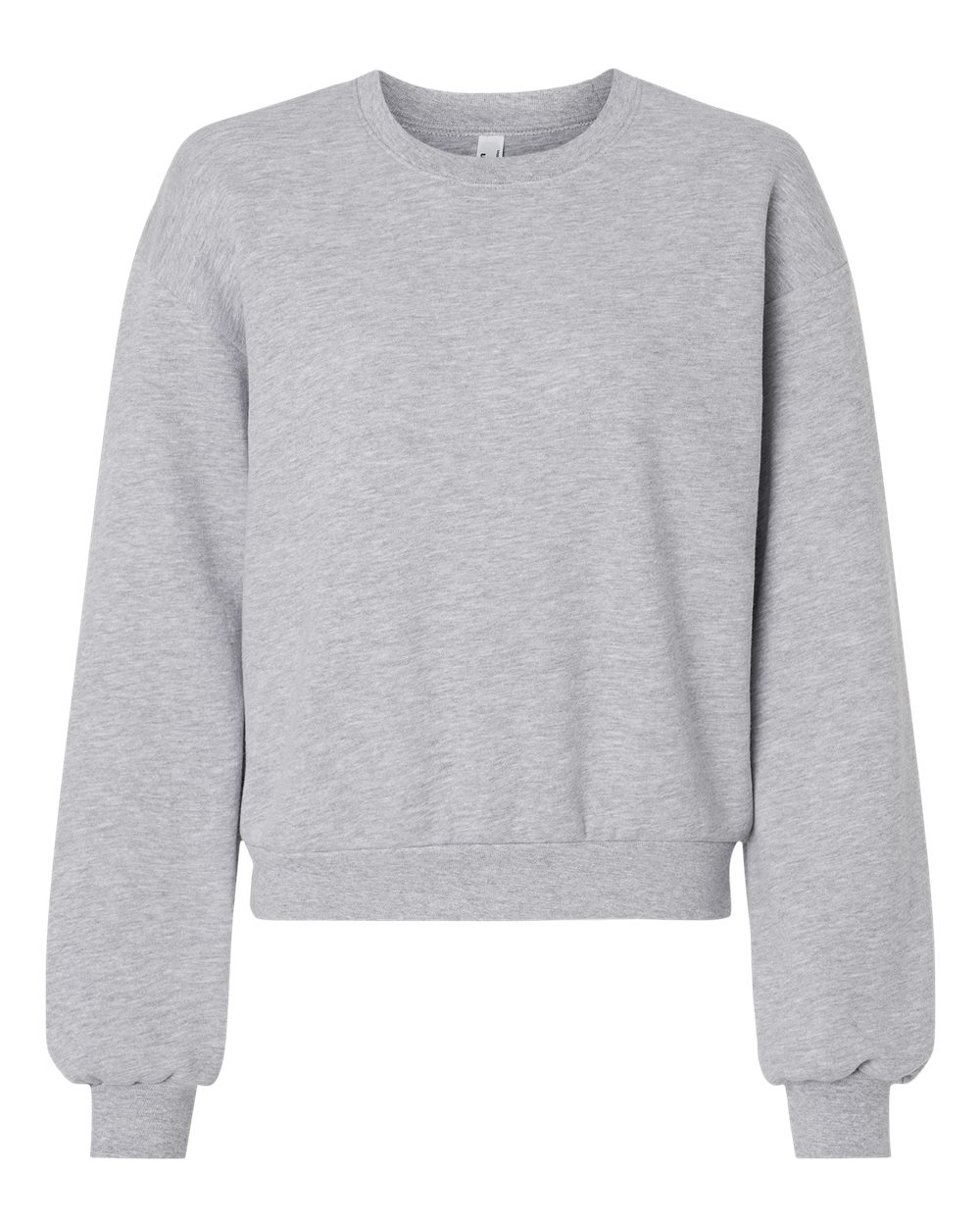 American Apparel - Women's ReFlex Fleece Crewneck Sweatshirt - Heather Grey