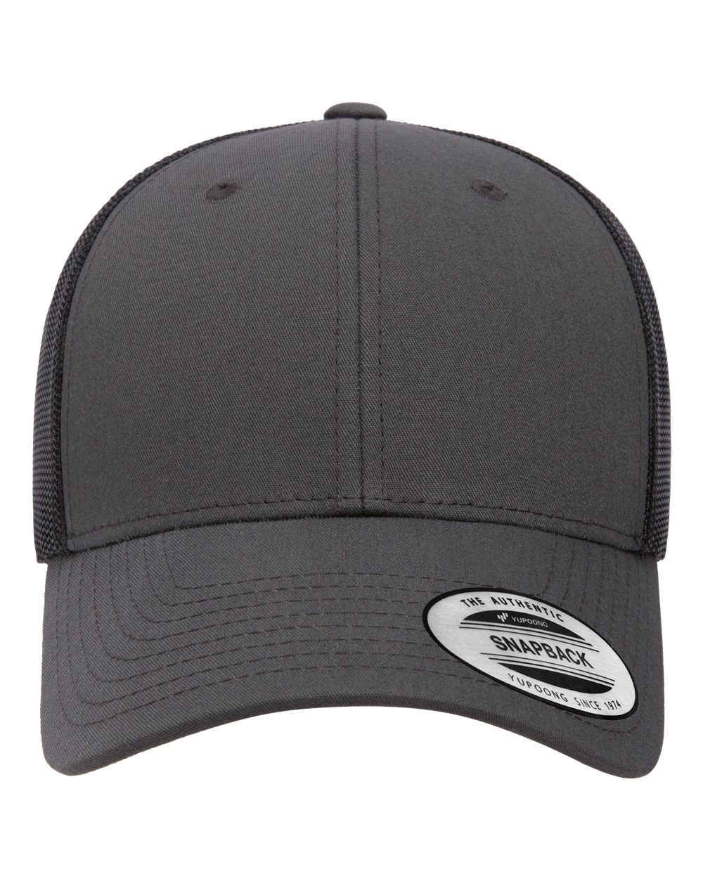 YP Classics - Elite Cap - Charcoal/ Black