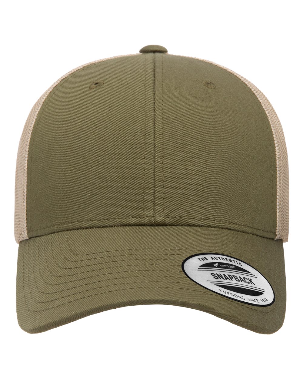 YP Classics - Elite Cap - Moss Green/ Khaki