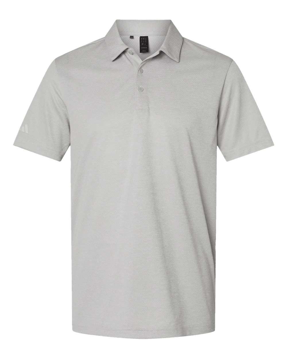 Adidas - Space Dyed Polo - Grey One Heather
