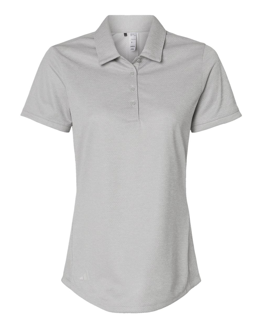 Adidas - Women's Space Dyed Polo - Grey One Heather