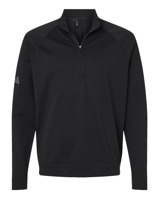 Adidas - Club Quarter-Zip Pullover - Black