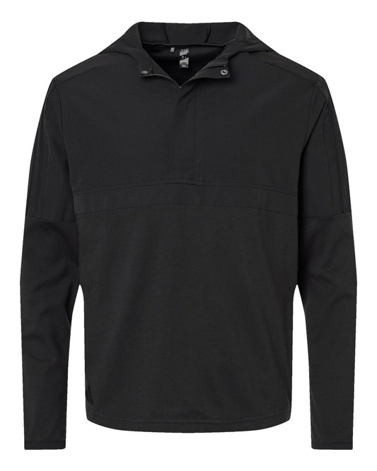 Adidas - Half-Zip Hooded Anorak - Black