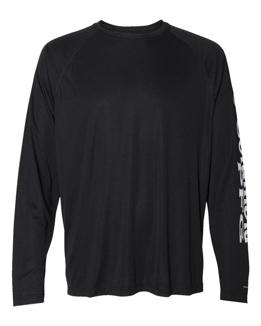 Columbia - PFG Terminal Tackle™ Long Sleeve T-Shirt - Black/ Cool Grey