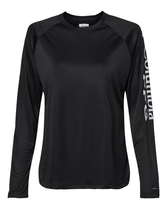 Columbia - Women’s PFG Tidal Tee™ II Long Sleeve - Black/ Cirrus Grey