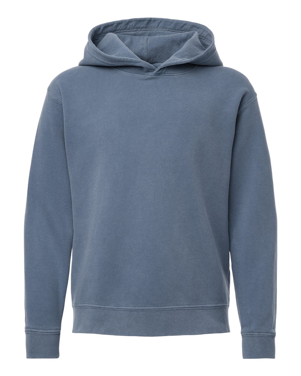 Comfort Colors - Youth Garment-Dyed Lightweight Fleece Hooded Sweatshirt - Blue Jean