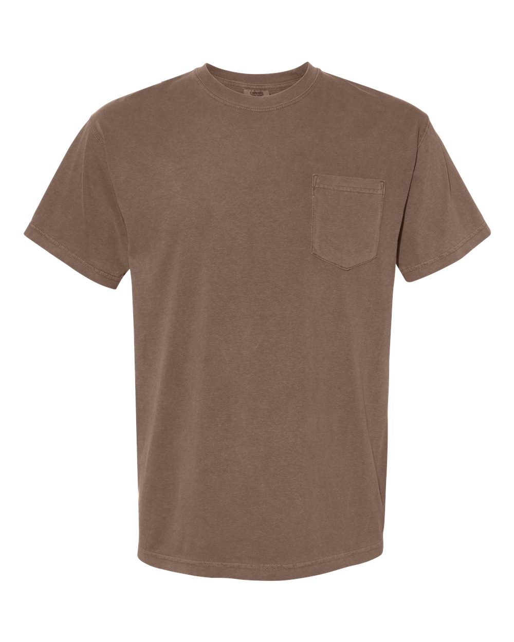 Comfort Colors - Garment-Dyed Heavyweight Pocket T-Shirt - Espresso