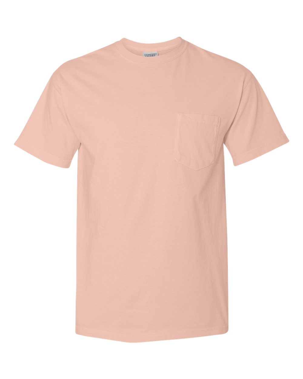 Comfort Colors - Garment-Dyed Heavyweight Pocket T-Shirt - Peachy
