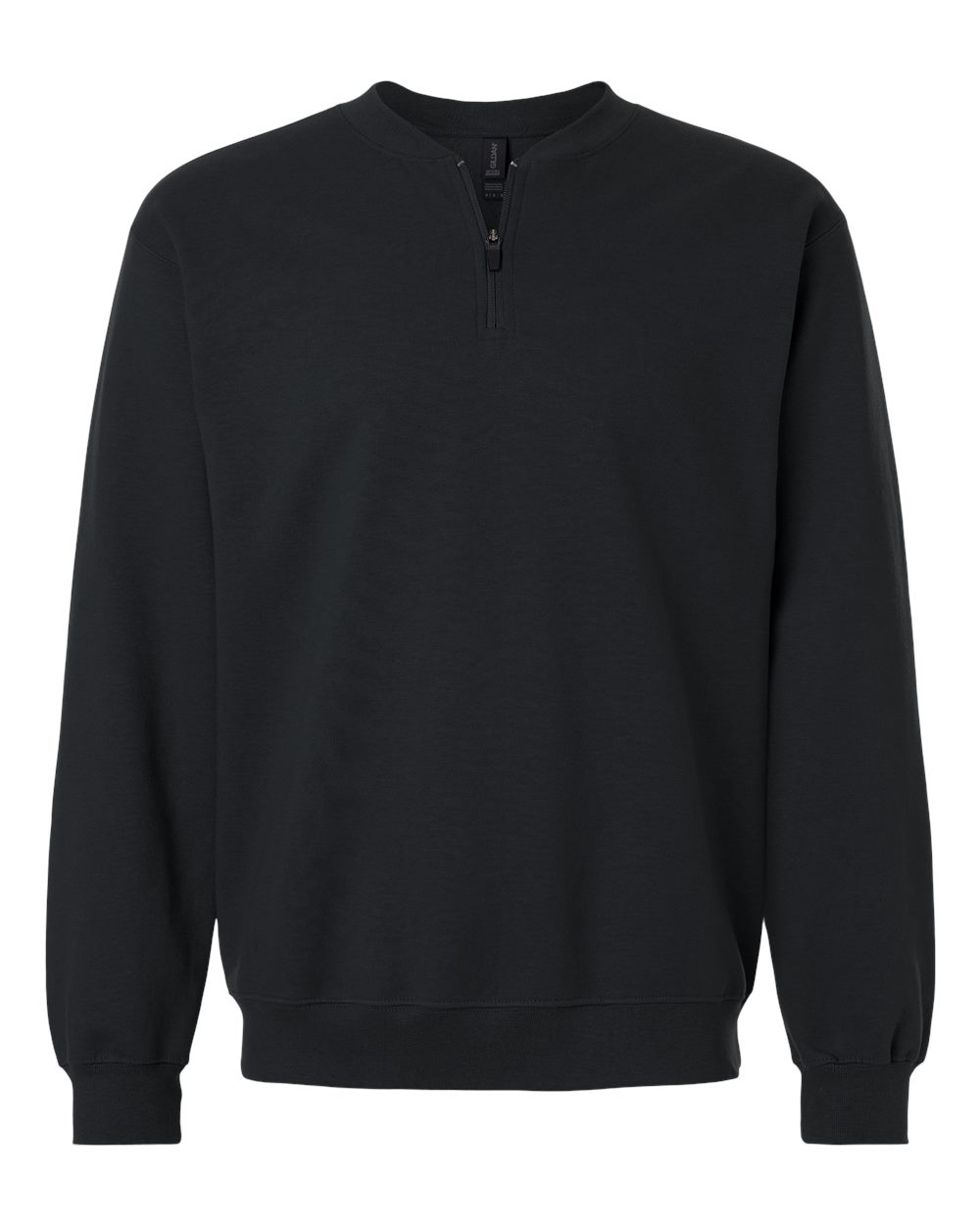 Gildan - Softstyle® Midweight Quarter-Zip Sweatshirt - Black