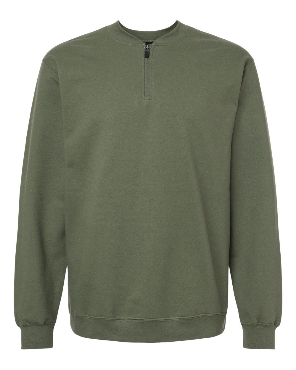 Gildan - Softstyle® Midweight Quarter-Zip Sweatshirt - Military Green