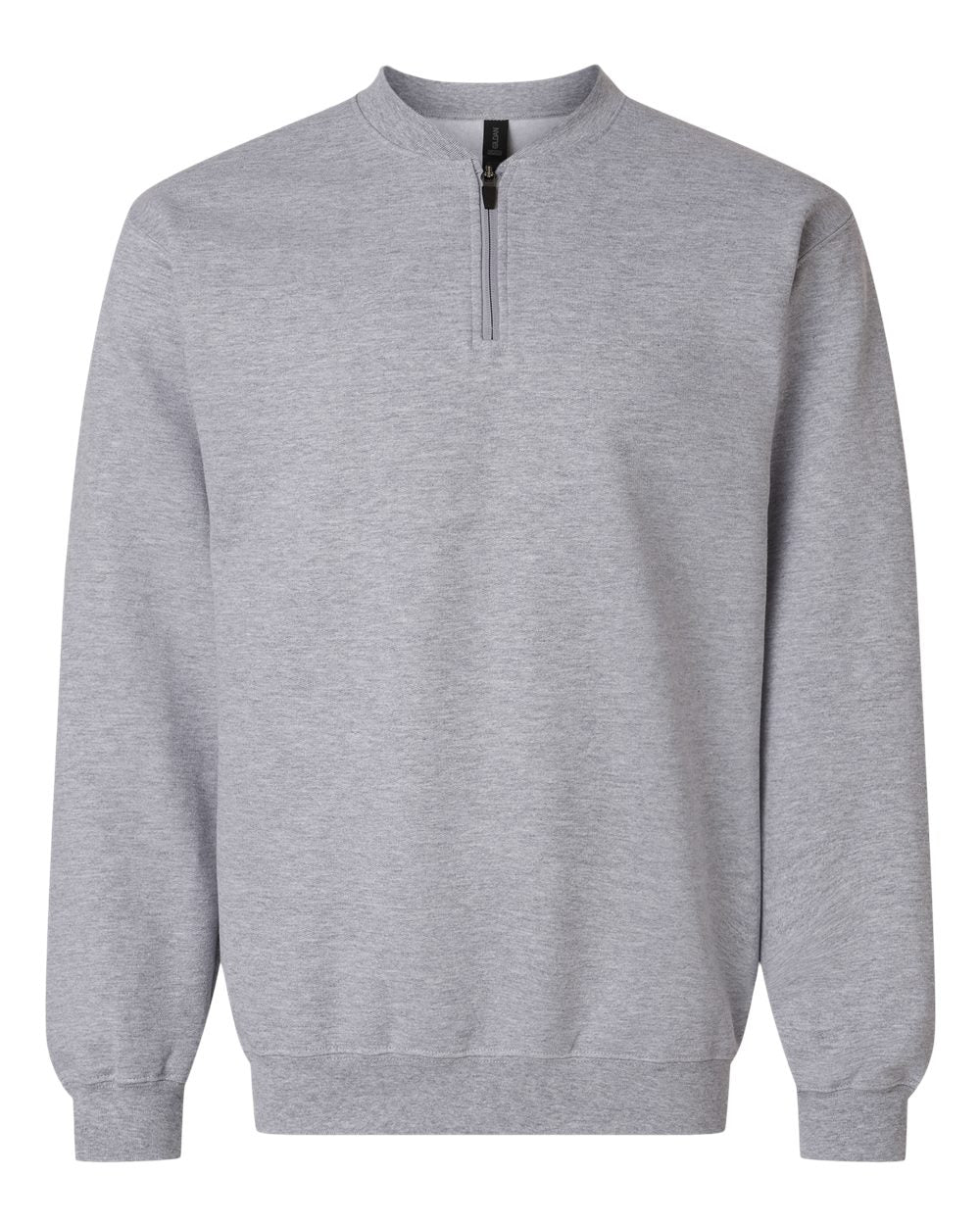 Gildan - Softstyle® Midweight Quarter-Zip Sweatshirt - Sport Grey