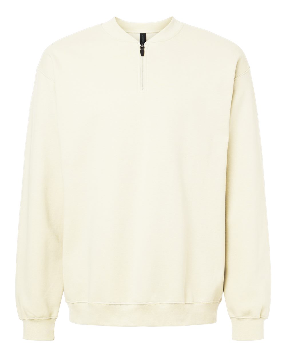 Gildan - Softstyle® Midweight Quarter-Zip Sweatshirt - Off White