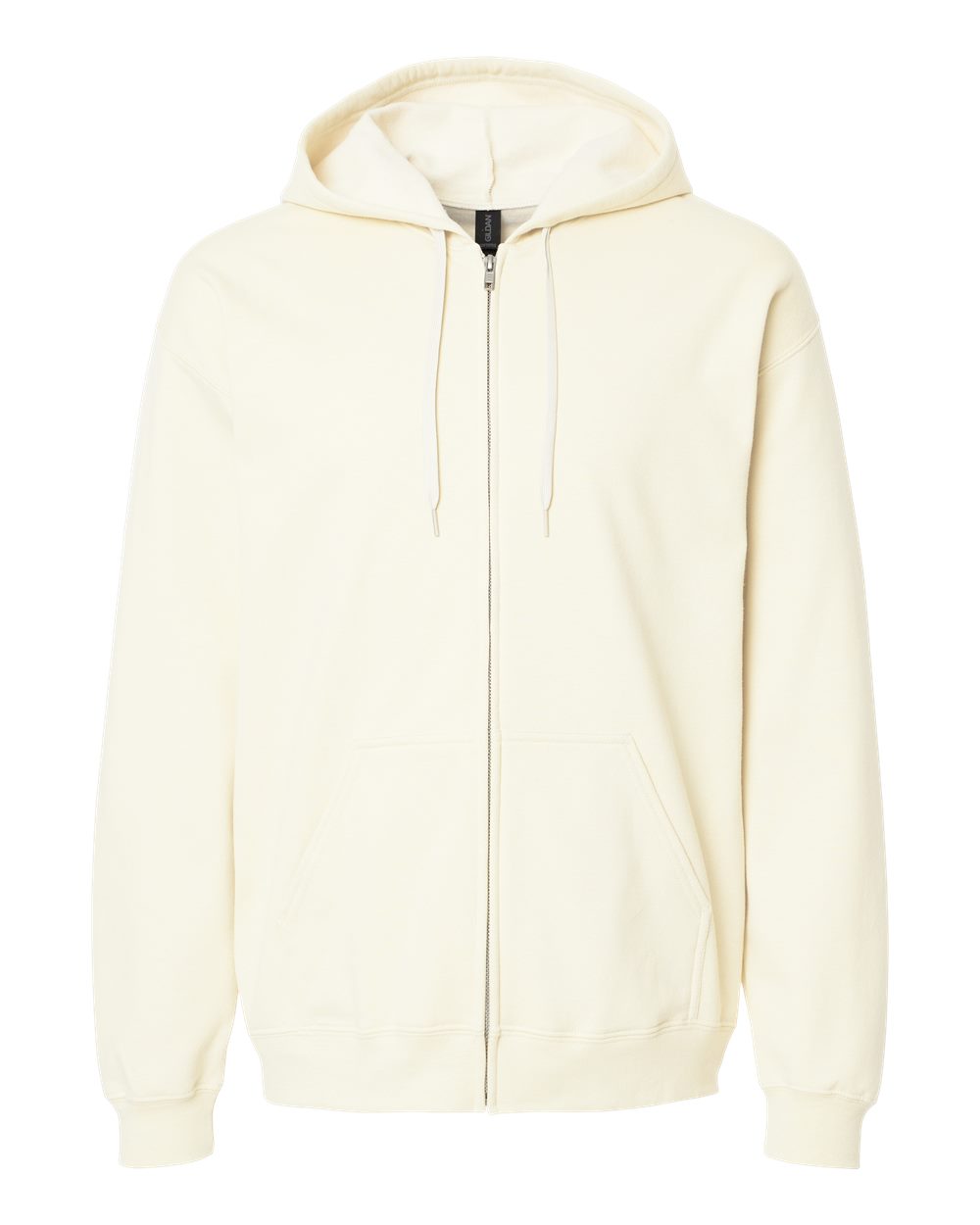 Gildan - Softstyle® Midweight Full-Zip Hooded Sweatshirt - Off White