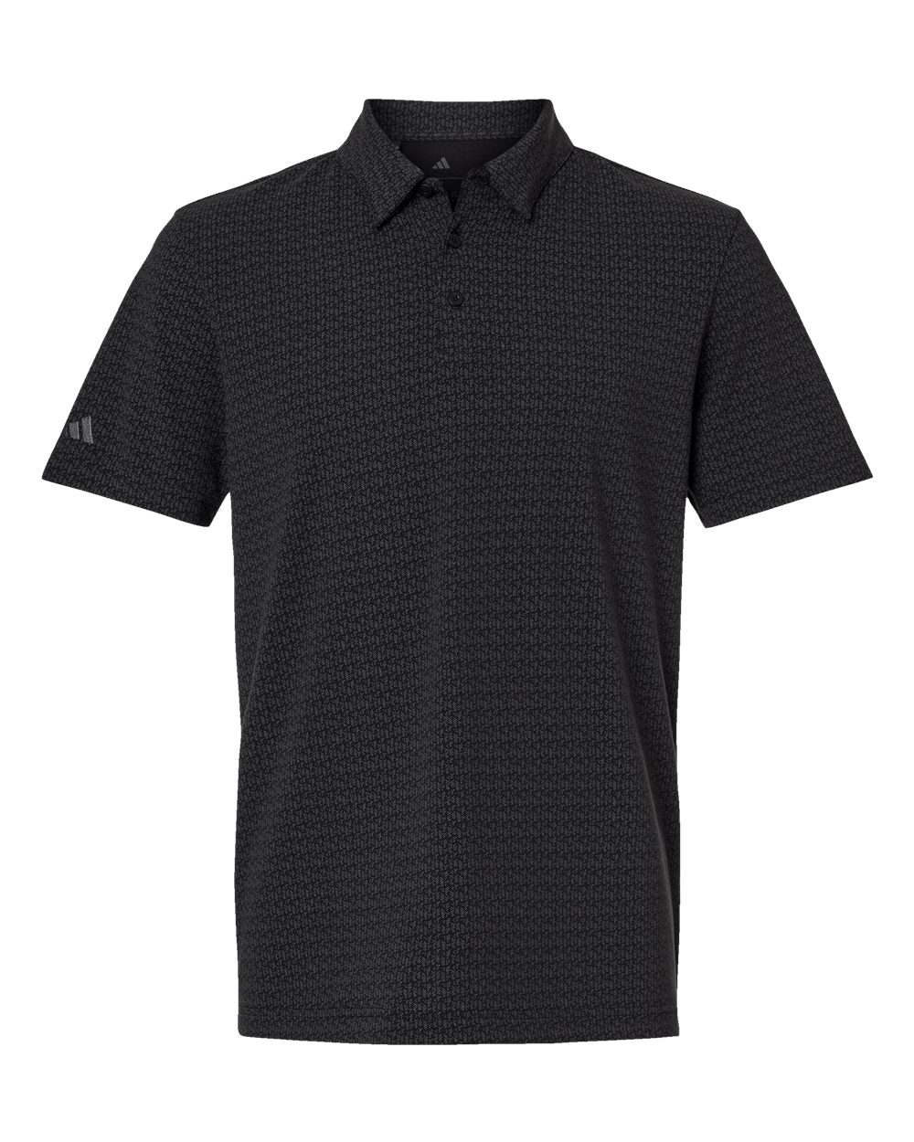 Adidas - Blended Printed Polo - Black