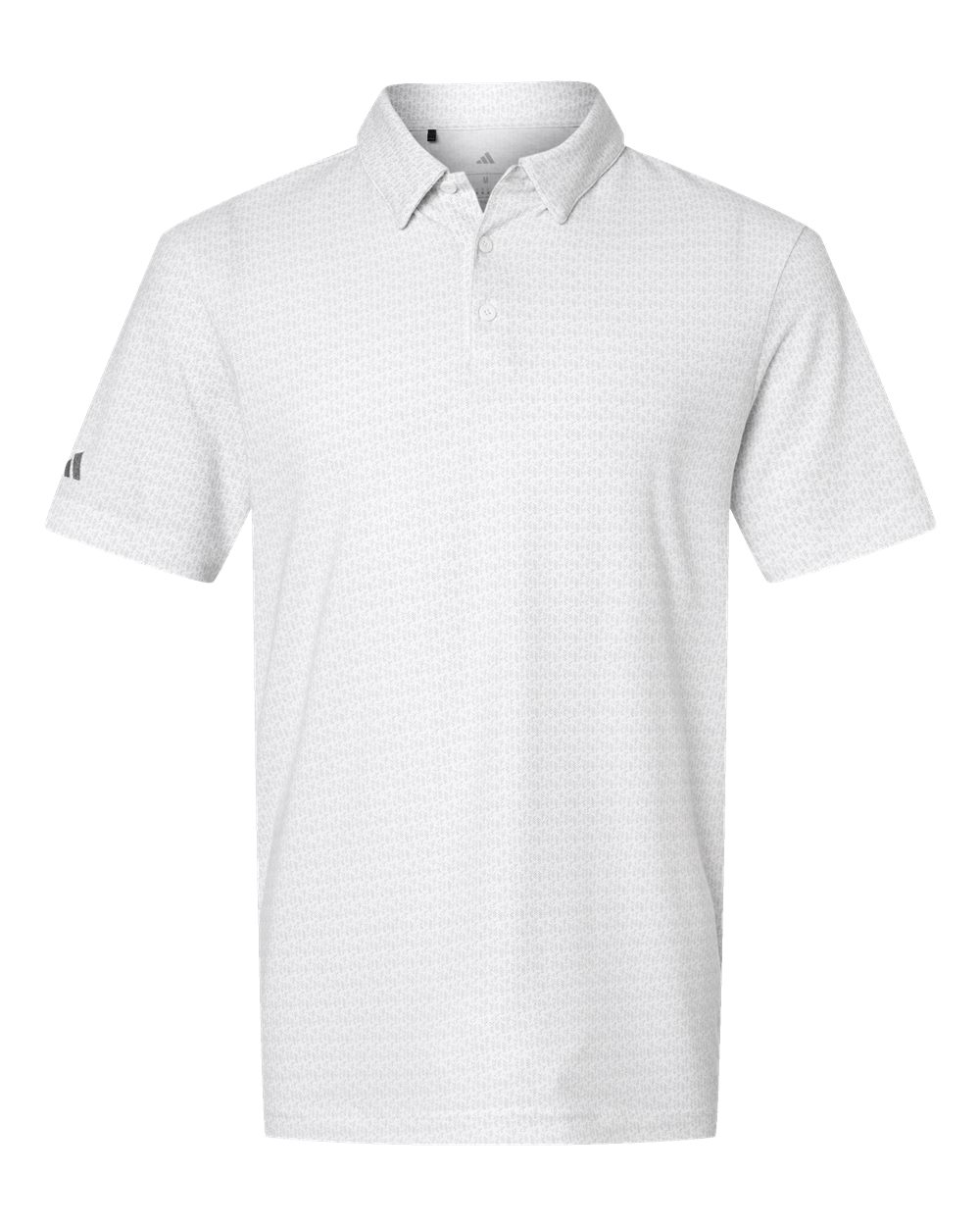 Adidas - Blended Printed Polo - White