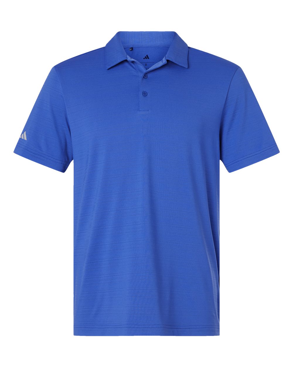 Adidas - Textured Stripe Polo - Bright Royal