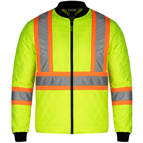 CX2 Hi-Vis - Patch Hi Vis Quilted Jacket - Hi-Vis Yellow
