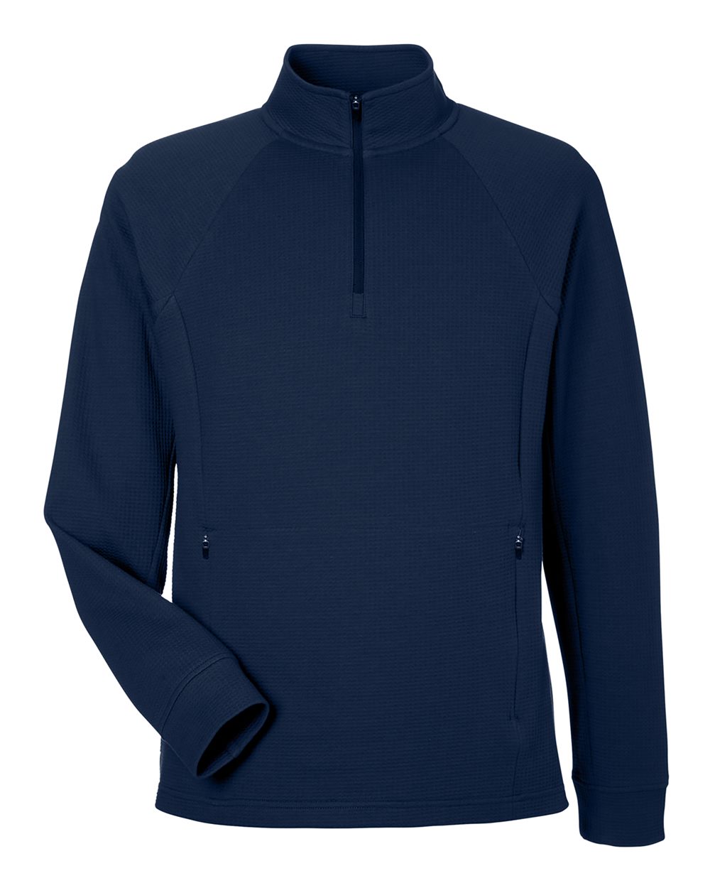 North End - Rhythm Waffle Quarter-Zip Pullover - Classic Navy